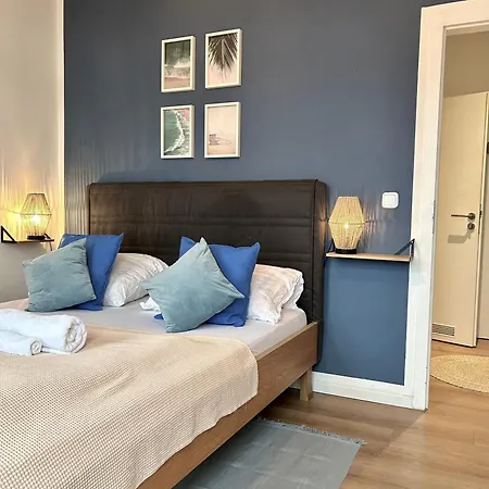 Maritimes Design-apartment I Wlan Netflix Nespresso Lejlighed