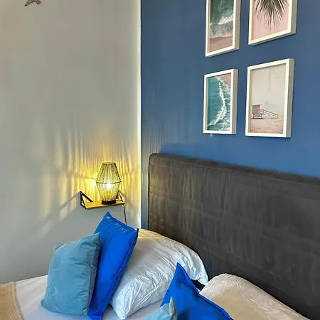 Maritimes Design-apartment I Wlan Netflix Nespresso Lejlighed Leipzig