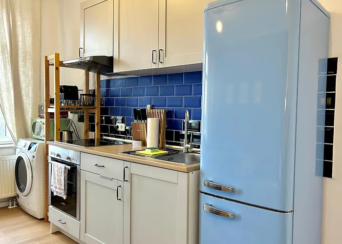 Maritimes Design-apartment I Wlan Netflix Nespresso Διαμέρισμα Λειψία